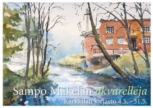 Jokimaisema Karkkilan Tervasillalta