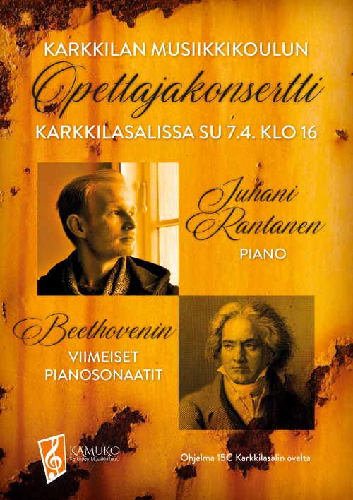 Musiikkikoulun konserttijuliste